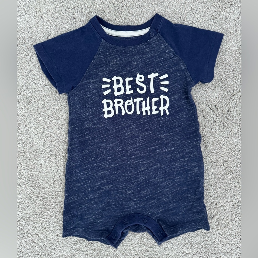 Cat & Jack Baby Boy Romper 6-9m